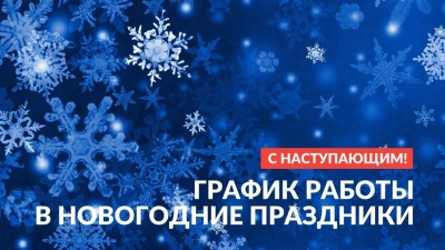 Графики работы в новогодние праздники и предпраздничные дни Графики работы в новогодние праздники и предпраздничные дни